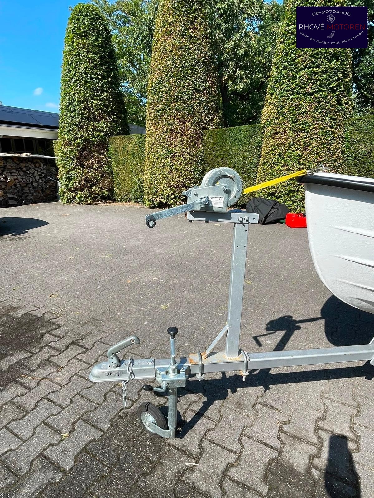 With 320 + Honda 20 PK 4-takt – compleet met trailer - Image 18