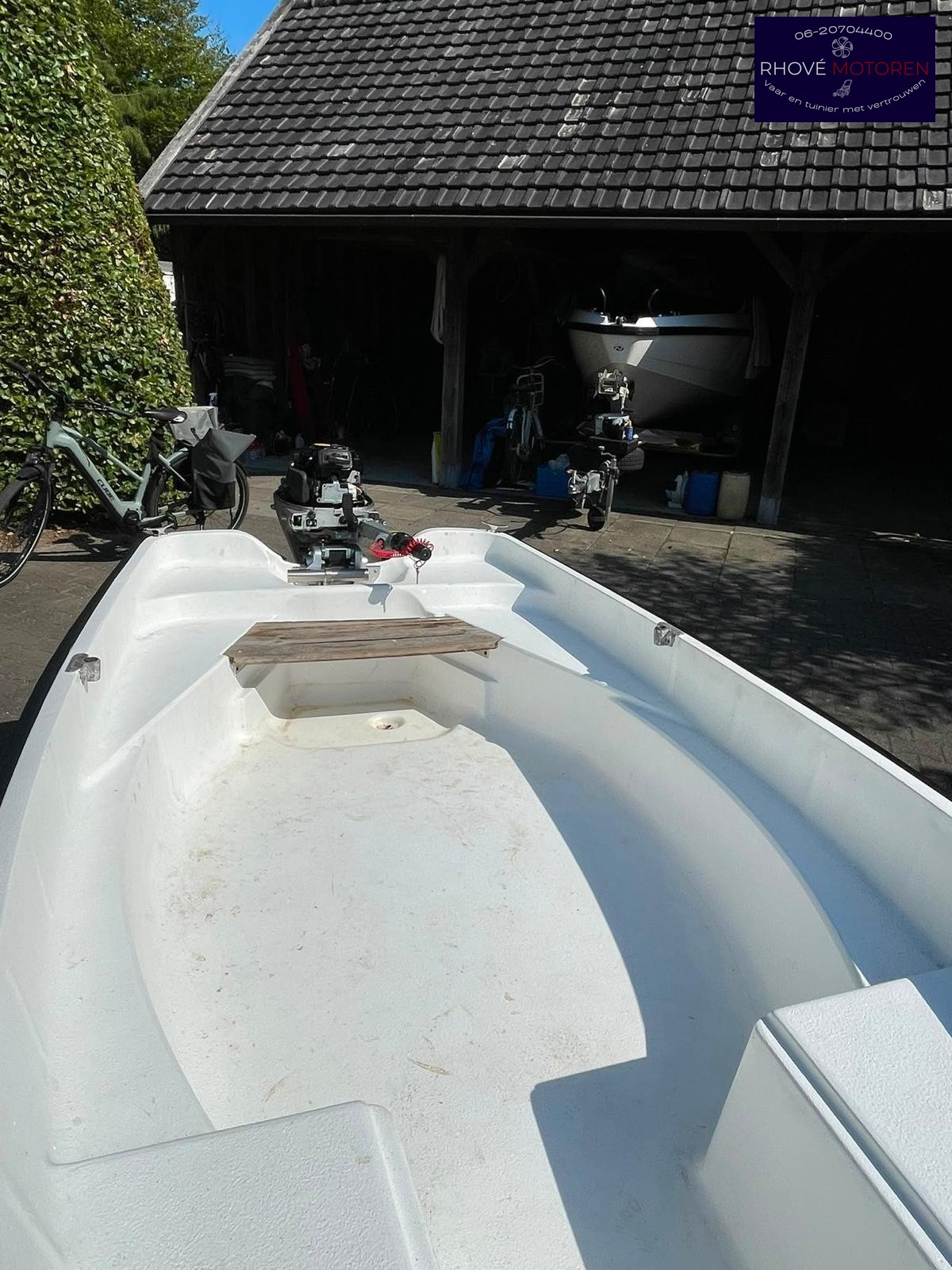 With 320 + Honda 20 PK 4-takt – compleet met trailer - Image 7