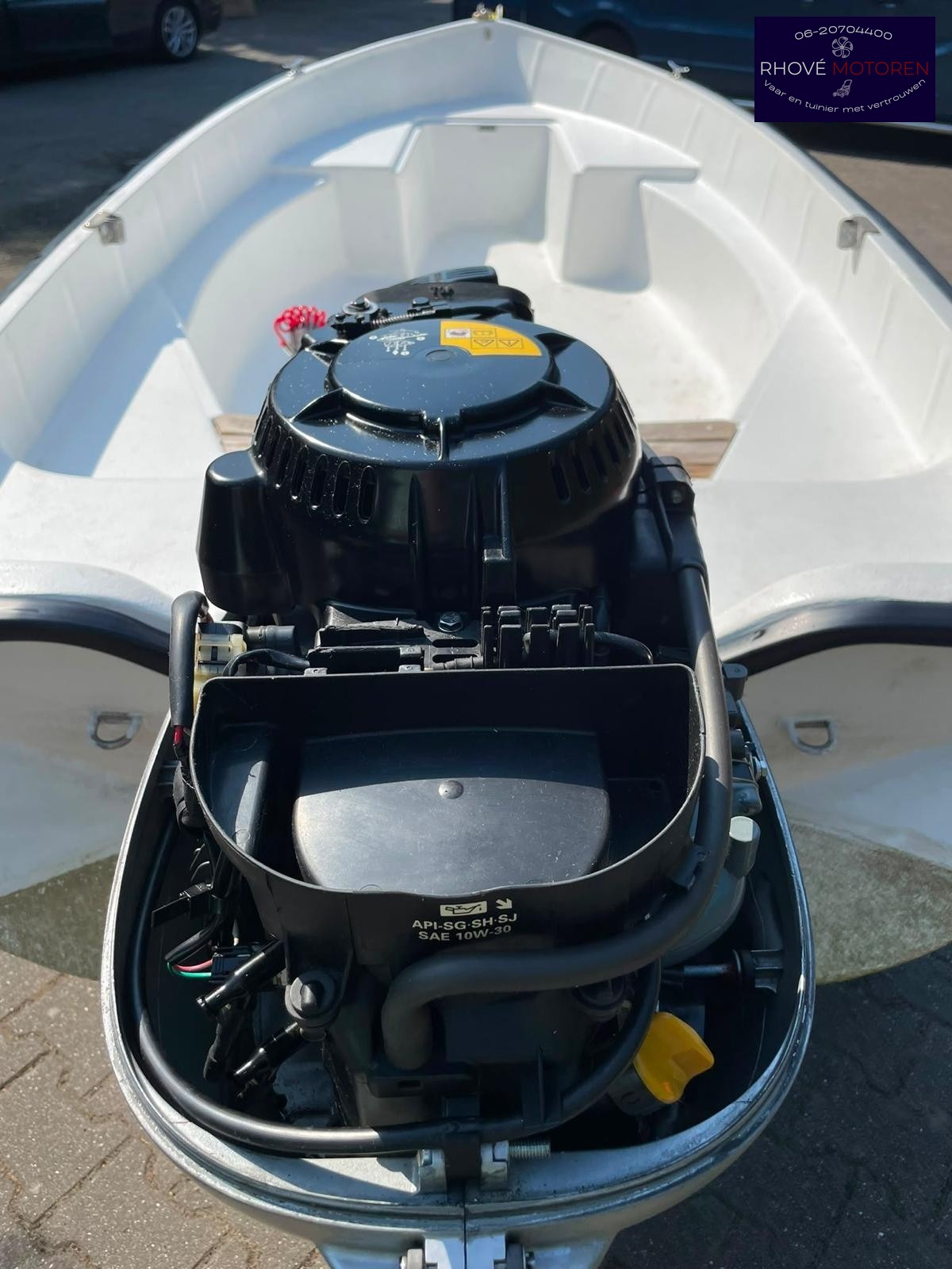 With 320 + Honda 20 PK 4-takt – compleet met trailer - Image 2